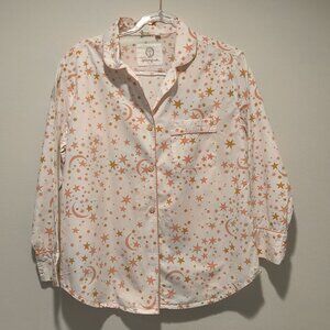 Printfresh  pajama  top  organic cotton  size S